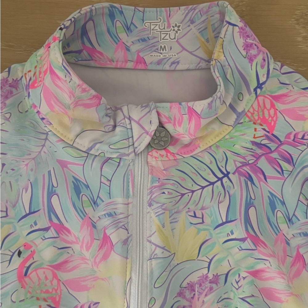 Tzu Tzu Pastel Floral Casual Dress - Picture 2 of 6